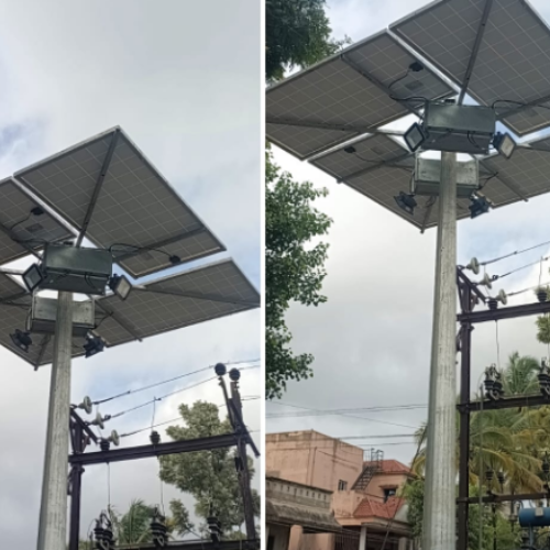 SOLAR HIGH MAST